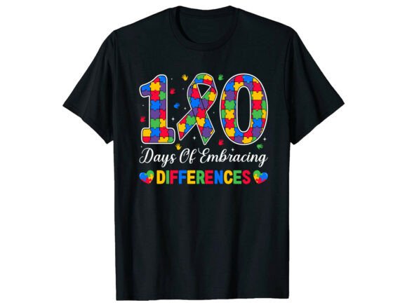 100 Days Differences Autism T-Shirt: An Embroidery Design Review