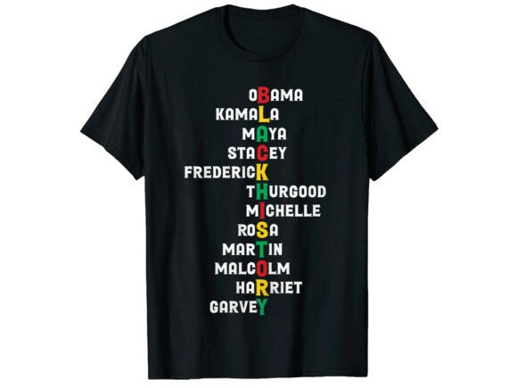 A Designer's Review of the Leaders Black History Month T-Shirt Design
