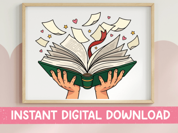 An Open Book Design That Captures a Reader's Magic