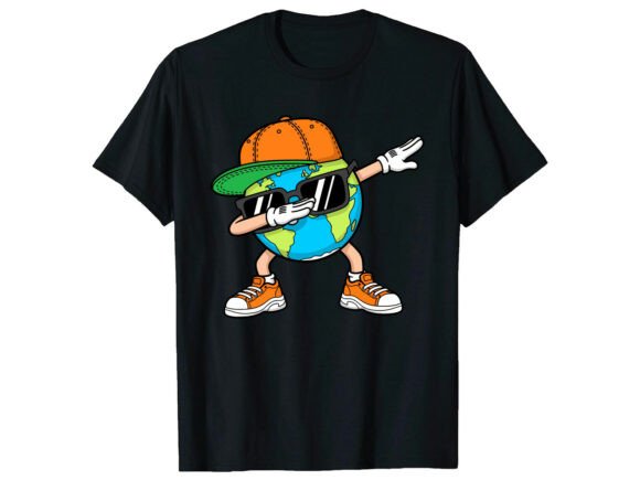Dabbing Cartoon Earth Day T-Shirt: A Designer’s Honest Take