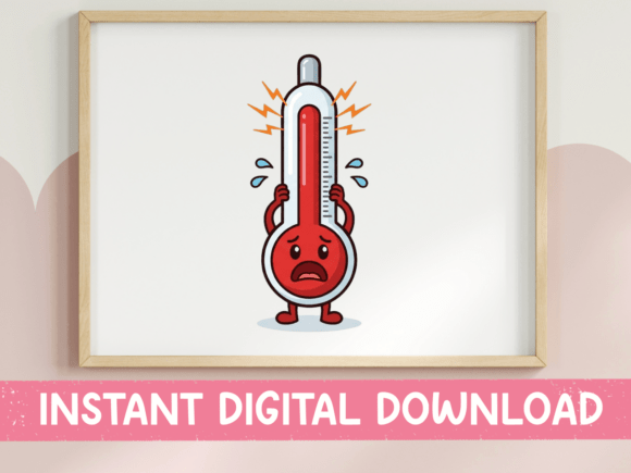 From Digital File to Stitched Reality: A Designer's Take on the Stressed Thermometer Kawaii Character