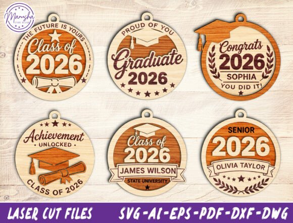 Graduation Ornament Designs: An Embroidery Designer's Review