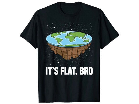 Its Flat Bro Earth Day T-Shirt: A Designer's Embroidery Review